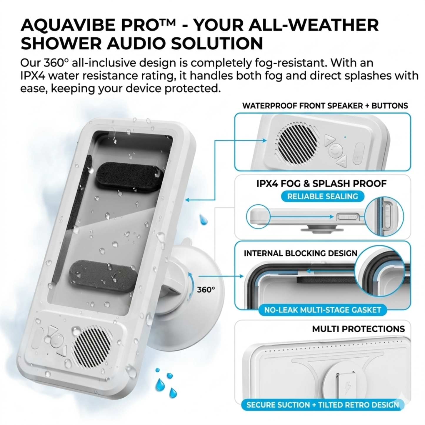 AquaVibe Pro™ – Your Vibrations in the Shower
